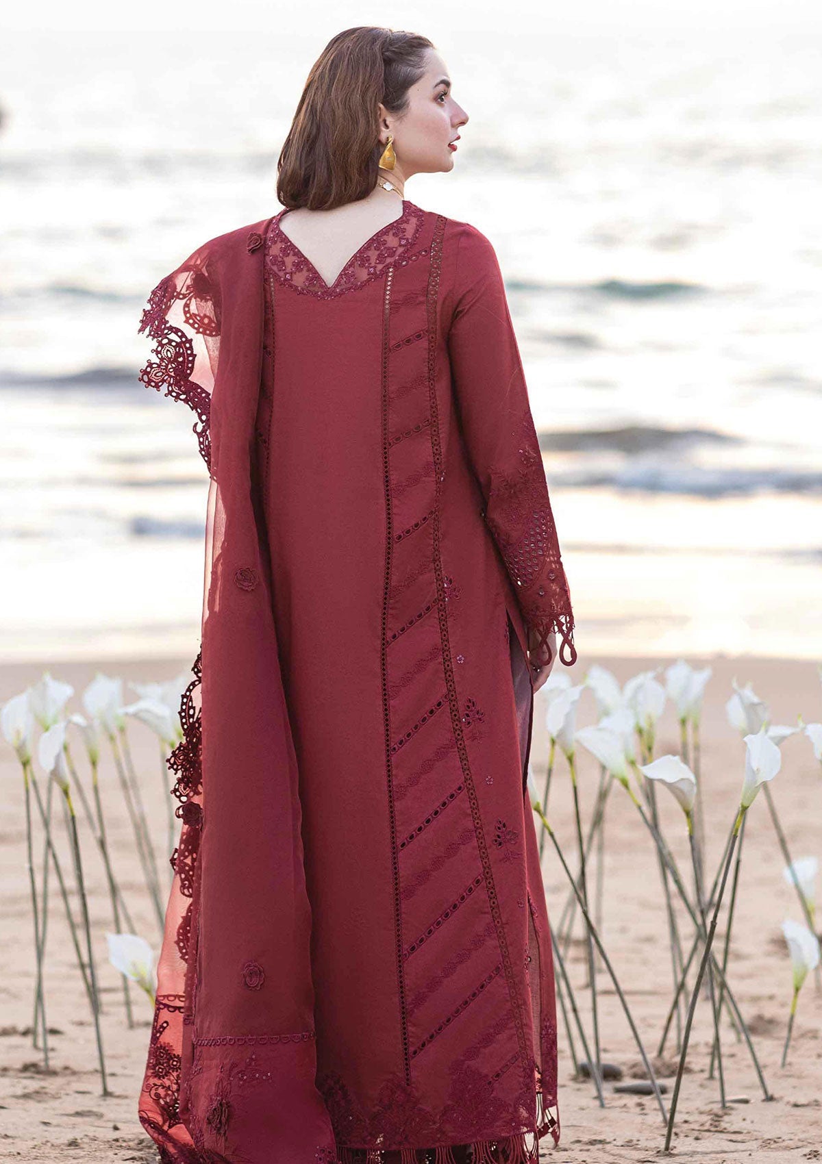 QALAMQAR LUXURY UNSTITCHED WINTER DHANAK 3PC