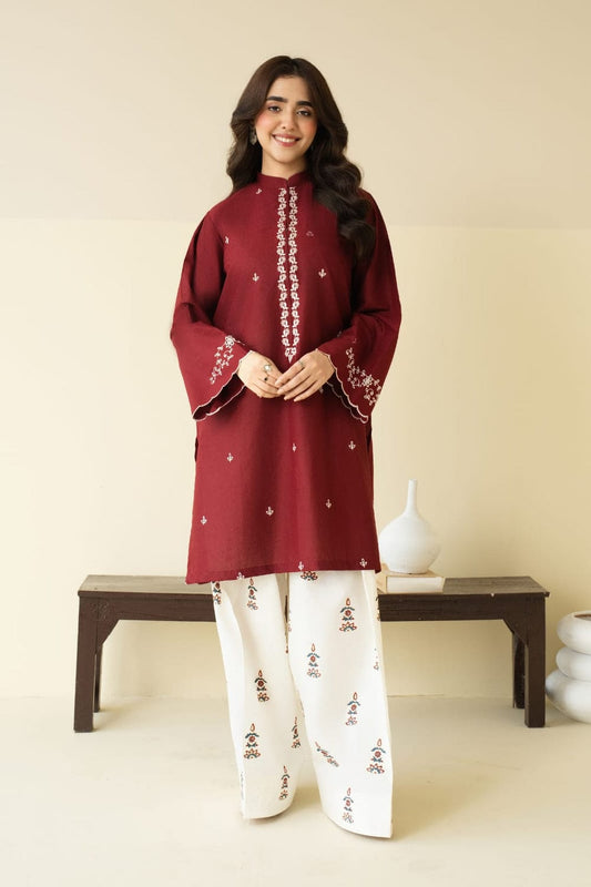 ZARF EMBROIDERY 2PC (FARSHI) READY TO WEAR