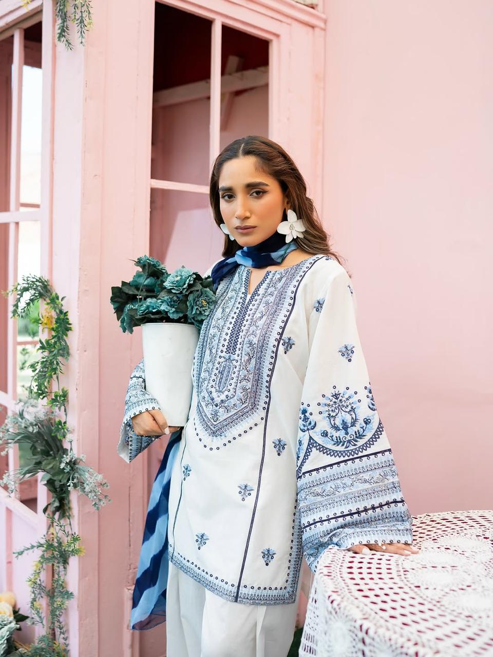 LUXURY PREMIUM BRAND NAZAR 3PC READY TO WEAR