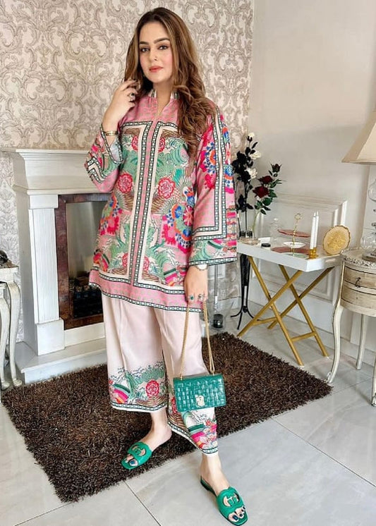 ANAR KALI VELVET 2PC READY TO WEAR