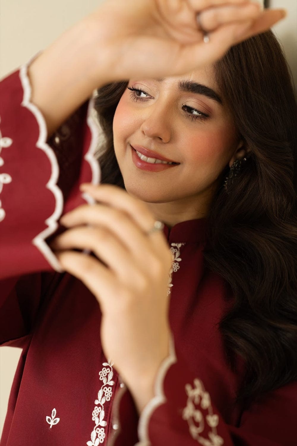 ZARF EMBROIDERY 2PC (FARSHI) READY TO WEAR