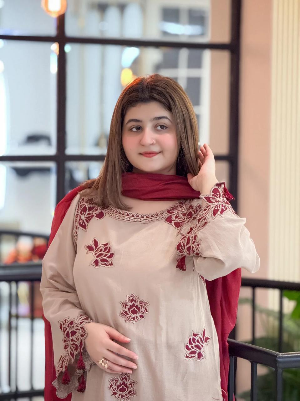 LUXURY PREMIUM NEELAM 3PC READY TO WEAR