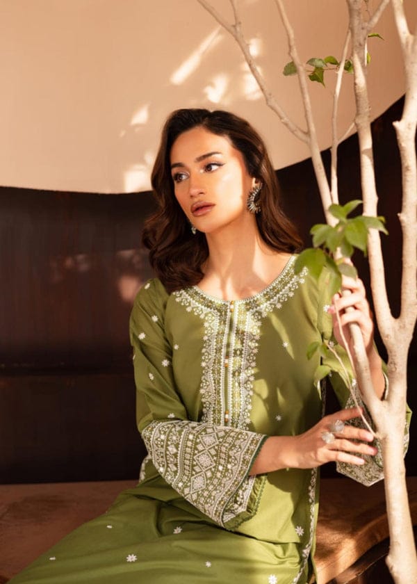 MOON EMBROIDERY 2PC READY TO WEAR