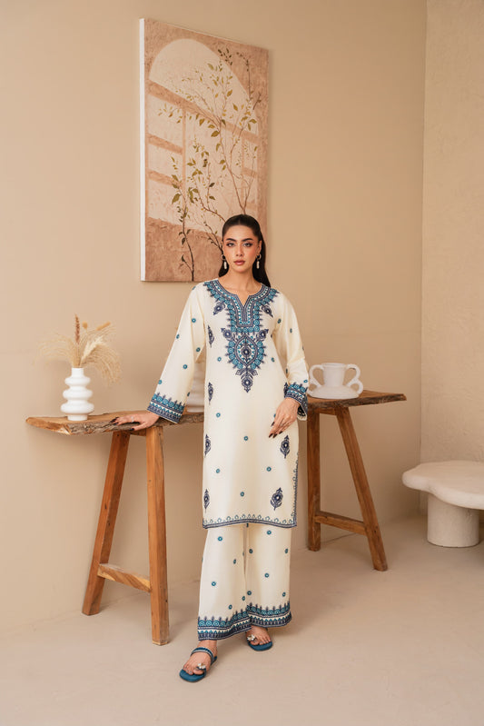 NOOR ELEGANCE EMBROIDERY 2PC